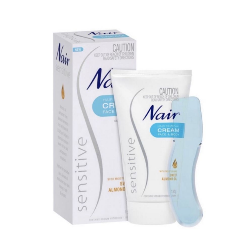 Nair敏感肌身体脱毛膏（含甜杏油 ） 75g