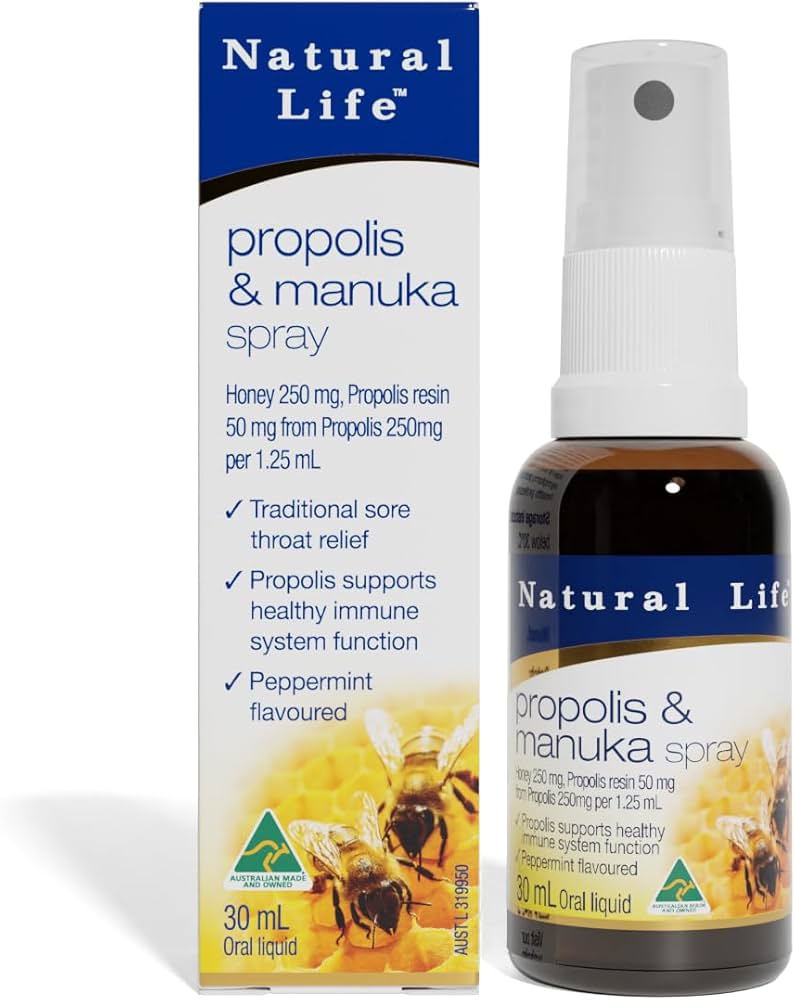 澳洲Natural Life麦芦卡蜂胶喷雾20% 30ml