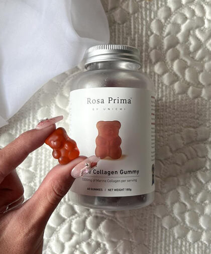 澳洲Unichi玫瑰胶原小熊软糖 60粒